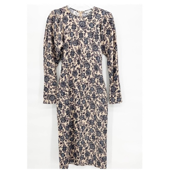 Corduroy Print Dress - Picture 2 of 7